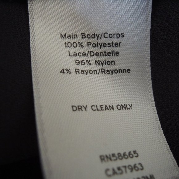 Chelsea28 Gray Crochet Lace Bell Sleeve Button Back Top XS *Runs L - Picture 10 of 10